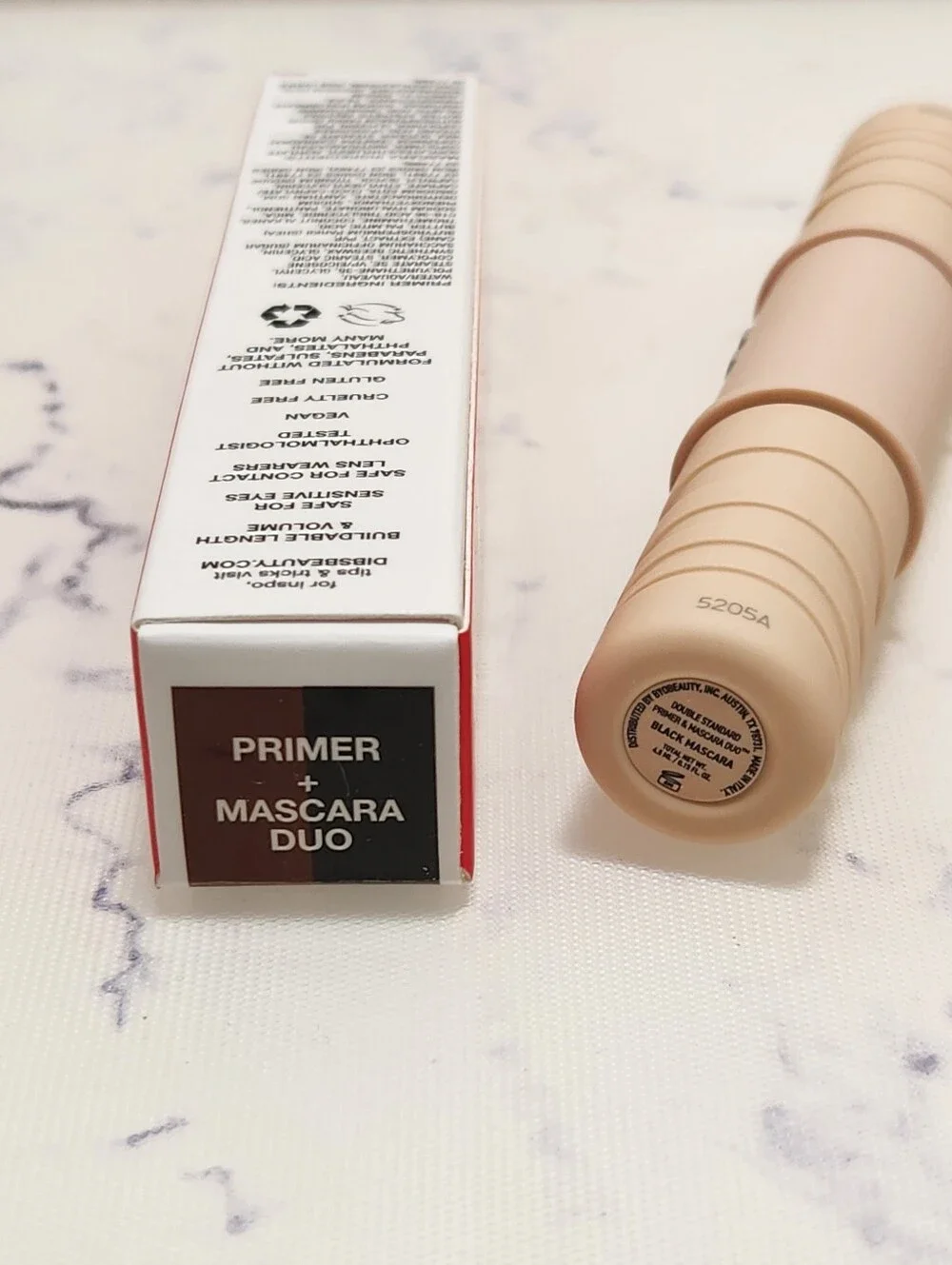 Dibs Beauty Double Standard Primer & Mascara Duo Travel Size .15 Oz